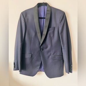 Ted Baker Josh Midnight Blue Tuxedo Jacket with Black Satin Lapel